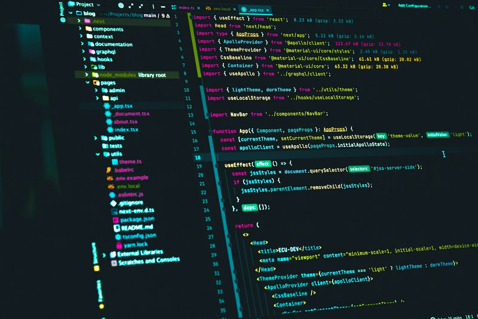 Code on a computer screen representing OpenAI Dots working on its cloud computer while you are away