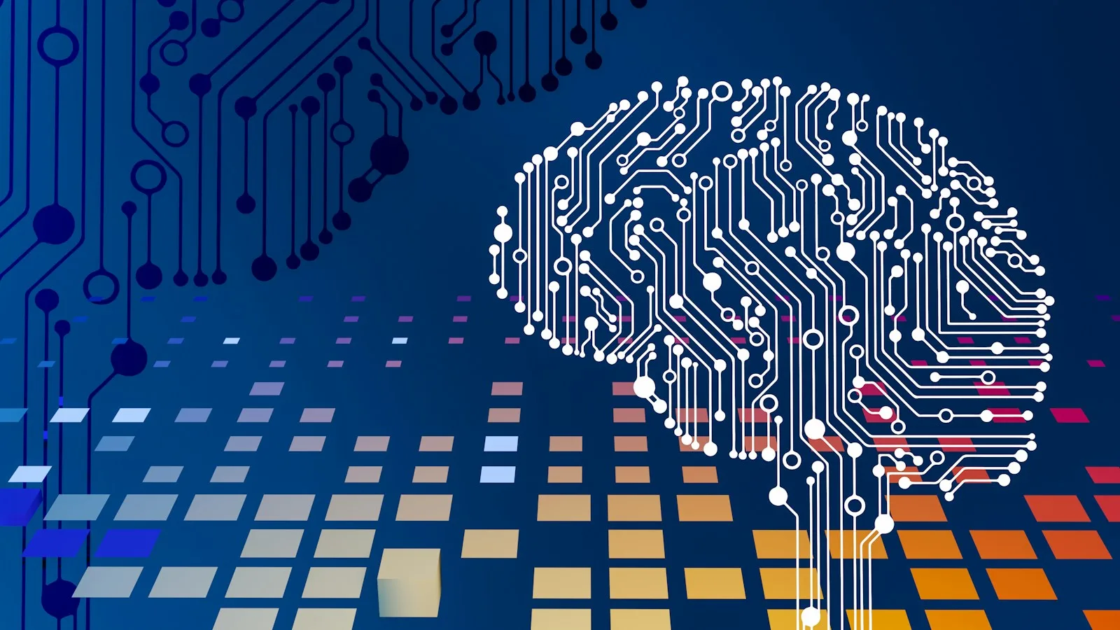 Brain on a circuit board representing AI agent memory in OpenAI Dots and Meta Muse
