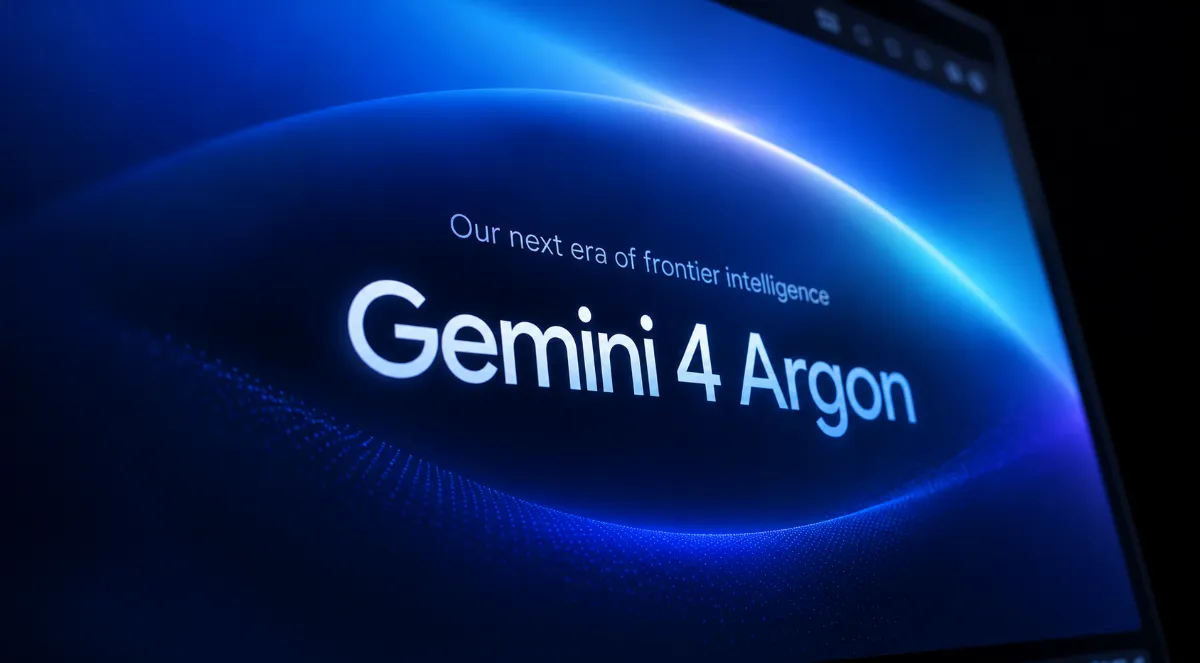 Google Gemini 4 Argon next-generation frontier AI model